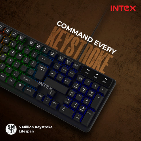 Intex Flash Wired Keyboard (Corona+ IT-KB333)